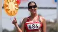 Kimberly García es flamante campeona de los Juegos Bolivarianos 2025: ganó la medalla de oro en media maratón de marcha