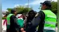 Migrantes en situación ilegal rompen cordón policial e ingresan a Perú por la frontera con Chile