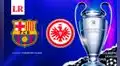 Barcelona vs Eintracht Frankfurt EN VIVO: hora y canal del partido por la fecha 6 de la Champions League