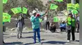 Agricultores del Valle de Tambo bloquean Panamericana Sur en primer día de paro contra Tía María