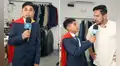 Pol Deportes graba comercial con el 'Loco' Vargas, pero él lo sorprende con curiosa broma: “Con los ojos, pues”