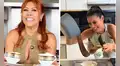 María Pía Copello se 'burla' de la receta de chocolate de Magaly Medina y las redes explotan: "Ni JB la imitó de esa manera"