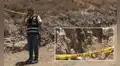 Arequipa: hallan restos humanos durante obras en zanjas en zona periférica