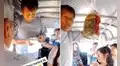 Chofer y cobrador premian a pasajeros con sorteo por Navidad y escena es viral: "Quien menos tiene, más comparte"