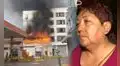 Vecinos del edificio que se incendió en el Rímac temen que sus casas se derrumben: "Las paredes están cediendo"