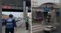 Mujer muere tras caer de un puente y ser arrollada por bus del Metropolitano en la avenida Alfonso Ugarte