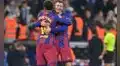 Barcelona se quedó con el derbi ante el Espanyol gracias a los goles de Dani Olmo y Robert Lewandowski