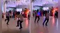 Joven reta a su padre a un duelo de baile en plena fiesta de promoción y en redes bromean: “Perdieron los dos”
