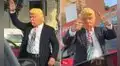 Hombre es viral al parodiar a Donald Trump en las calles Lima: “En Perú no necesitamos de la IA”