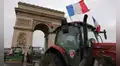 Agricultores irrumpen en París dentro de tractores en protesta contra posible acuerdo entre la UE y el Mercosur