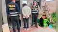 Descubren guarida de presunta banda criminal dedicada al robo de viviendas en Juliaca