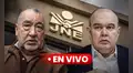 Rafael López Aliaga y Mario Vizcarra EN VIVO: JNE decide futuro presidencial de Renovación Popular y Perú Primero