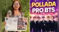 Fan peruana de BTS es viral tras organizar pollada para ir al concierto en Lima: "He decidido trabajar duro"