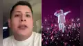 Joven gritó que extrañaba a su ex en pleno concierto de Bad Bunny y su novia le terminó: "No me perdonó, era una broma"