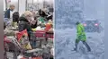 Miles de personas desabastecen tiendas en Estados Unidos ante la inminente llegada de una tormenta invernal