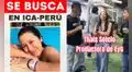 Desaparece exproductora y periodista Thais Sotelo: fue vista por última vez en Ica