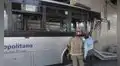 Pasajero herido revela momento del fuerte choque de bus del Metropolitano: "Pensé que no la contaba"