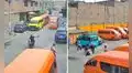Balean 7 veces a dos choferes de la empresa de transporte El Mandarino, en San Juan de Lurigancho