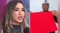 Xiomy Kanashiro reacciona a video viral en el que Jefferson Farfán la apoya vendiendo ropa: "Como lo amo"
