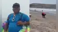 Habla el vendedor ambulante que salvó la vida a niños en playa de Barranca: "No lo pensé dos veces"