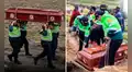 Peruana de 90 años da el último adiós a su único hijo: policías ayudaron a cargar el ataúd por más de 2 km hasta el cementerio en Ayacucho