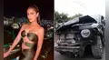 Así quedó el vehículo de Laura Spoya tras accidente automovilístico en Surco
