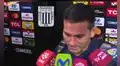 Jairo Vélez al ser consultado sobre su extraña posición en Alianza Lima vs 2 de Mayo: "Yo tengo que cumplir órdenes del técnico"
