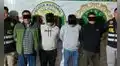 Juliaca: capturan a banda presuntamente dedicada a robos de viviendas; tenían armas y prendas policiales