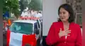 Keiko Fujimori: lanzan un globo con agua en su cara durante campaña presidencial en Iquitos