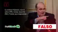 Es falsa la afirmación de Rafael López Aliaga sobre la cantidad de fujimoristas en el Congreso de 2016