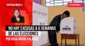 No hay excusas a 6 semanas de las elecciones, por Rosa María Palacios
