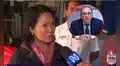 Keiko Fujimori sobre el ministro de Energía y Minas: "Una persona que tiene este tipo de acusaciones no debe ejercer este cargo"
