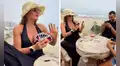 Said Palao publica video junto a Alejandra Baigorria en divertido momento en la playa pese distanciamiento por ampay en Argentina