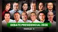 Debate presidencial 2026: verificaciones EN VIVO de las declaraciones de los candidatos este 25 de marzo