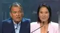 Jorge Nieto confronta a Keiko Fujimori: "Ha hecho mucho daño, usted gobierna desde el Congreso"