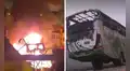 Se incendian dos buses interprovinciales en Comas: autoridades no descartan posible extorsión