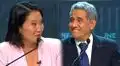 Keiko Fujimori vs Mesias Guevara en debate presidencial HOY 31 de marzo: fecha, hora y canales TV donde ver