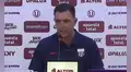 Pablo Guede resta importancia a derrota de Alianza Lima ante Universitario en el clásico: "Seguimos allá arriba"