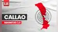 Temblor hoy: nuevo sismo de magnitud 3,5 volvió a remecer Callao según IGP