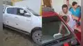 Delincuentes emboscan y disparan contra alcalde de Curimaná en Ucayali: camioneta quedó perforada