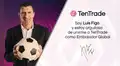 Luis Figo, embajador global de TenTrade