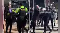 Escandalosa pelea en la Liga 1: DT de Comerciantes Unidos arremetió contra técnico de Cienciano y policias tuvieron que detenerlo