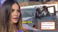 Laura Spoya ignora la suspensión de su licencia y es captada manejando camioneta tras accidente