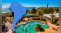 El parque de piscinas termales con vista al océano Atlántico que puedes visitar en un país de Sudamérica por menos de US$30