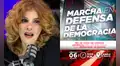 Johanna San Miguel convoca a sus seguidores a 'Marcha en defensa de la democracia' por narrativa de fraude electoral: "Defiende tu voto"