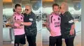 Lionel Messi y Carlos Villagrán ‘Kiko’ se encuentran en Miami y actor lo sorprende con un beso: “Te sigo de toda la vida”