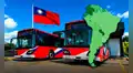 Taiwán desafía a China en América Latina: donó buses eléctricos a un país de Sudamérica para modernizar su transporte público en 2026