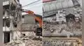 Demuelen construcciones ocupadas por más de 20 años en la Carretera Central para ampliar avenida Nicolás Ayllón