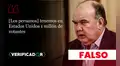 Es falso que Perú tenga 1 millón de votantes en EE.UU., como afirmó Rafael López Aliaga