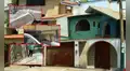 Casas inclinadas, pistas partidas y un primer piso que parece sótano: la urbanización de Lima que se hunde desde hace 13 años